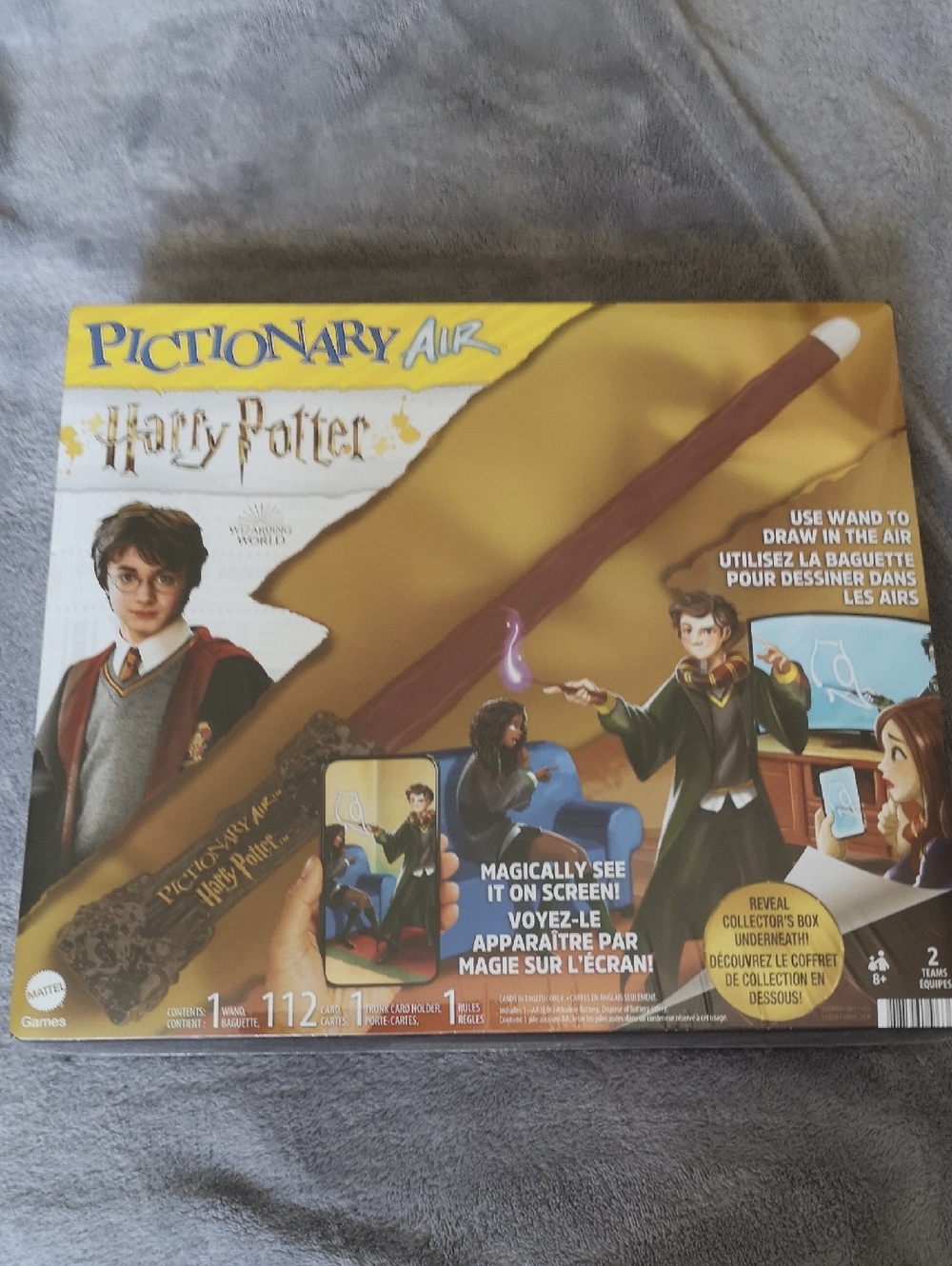 Harry Potter Pictionary Air Sealed Game by Mattel Games 8+ Years for Two Teams